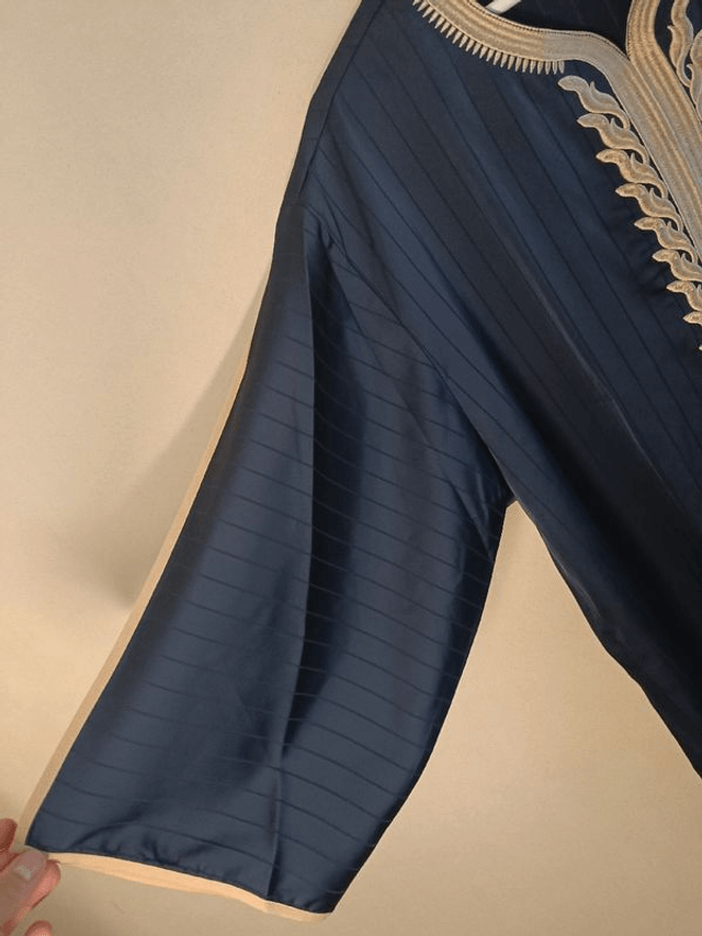 Djellaba bleu XL/XXL