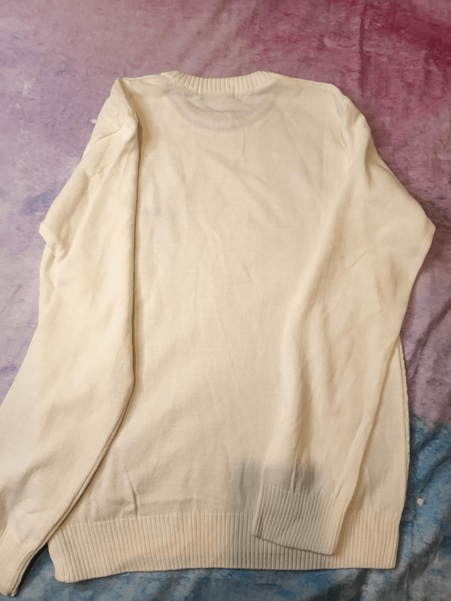 Pull en laine crème pour enfant