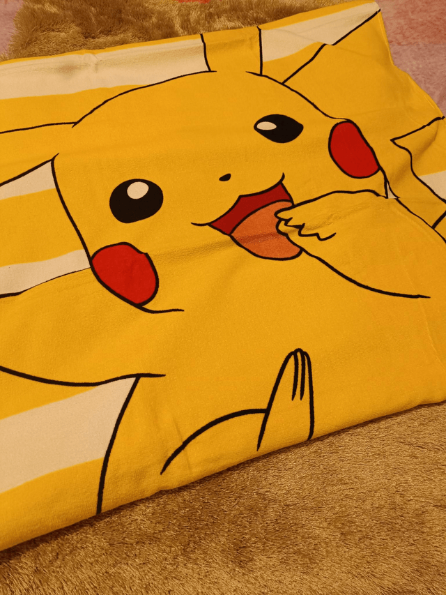 Serviette de bain Pokémon 100% coton