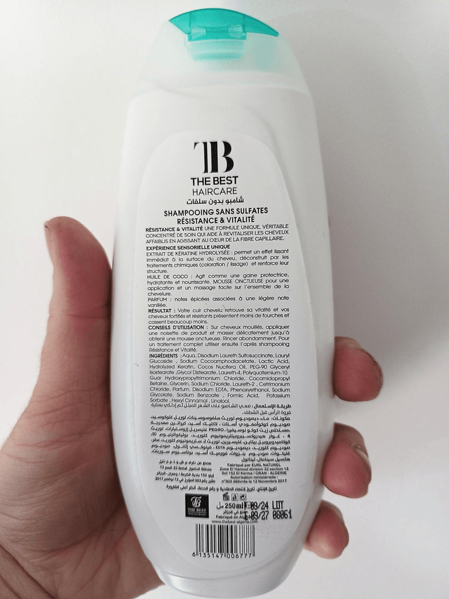 Shampooing Total repair 5 by The best 🇩🇿
