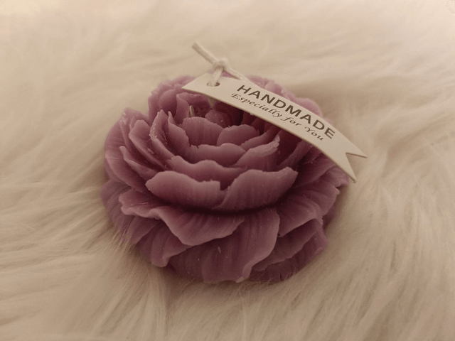 Bougie pivoine