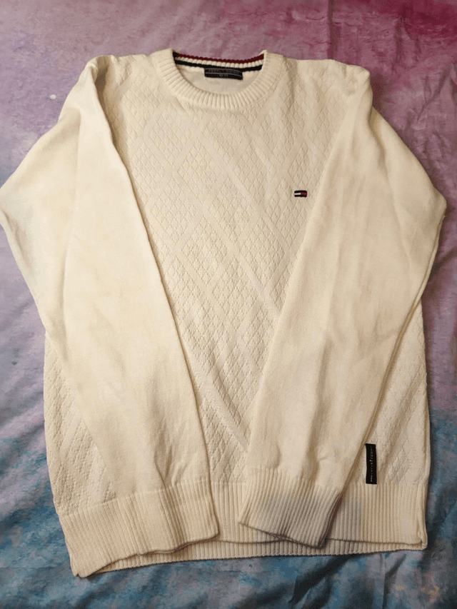 Pull en laine crème pour enfant