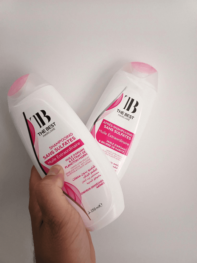 Lot de 2 bouteilles de shampooing et après-shampooing by The BEST