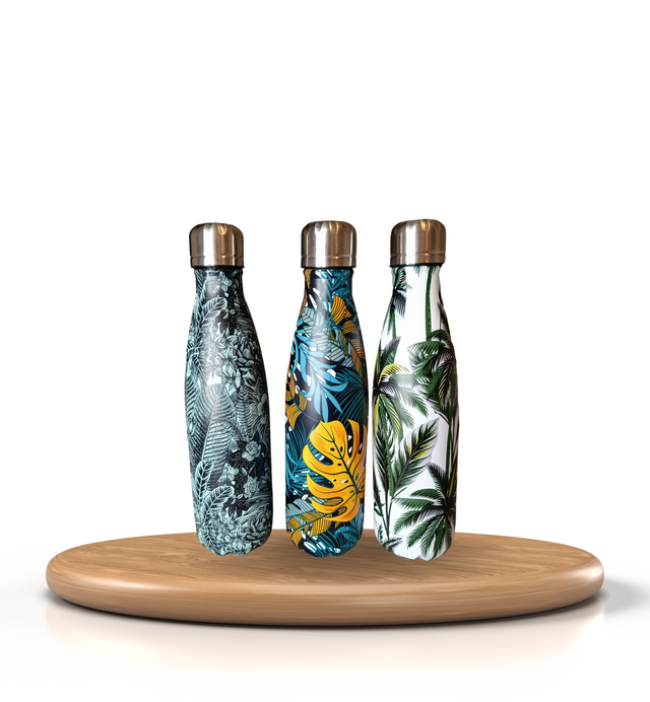 Gourde jungle en acier inoxydable 500 ml 