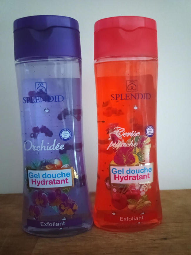 Lot de 2 gels douche Splendid 