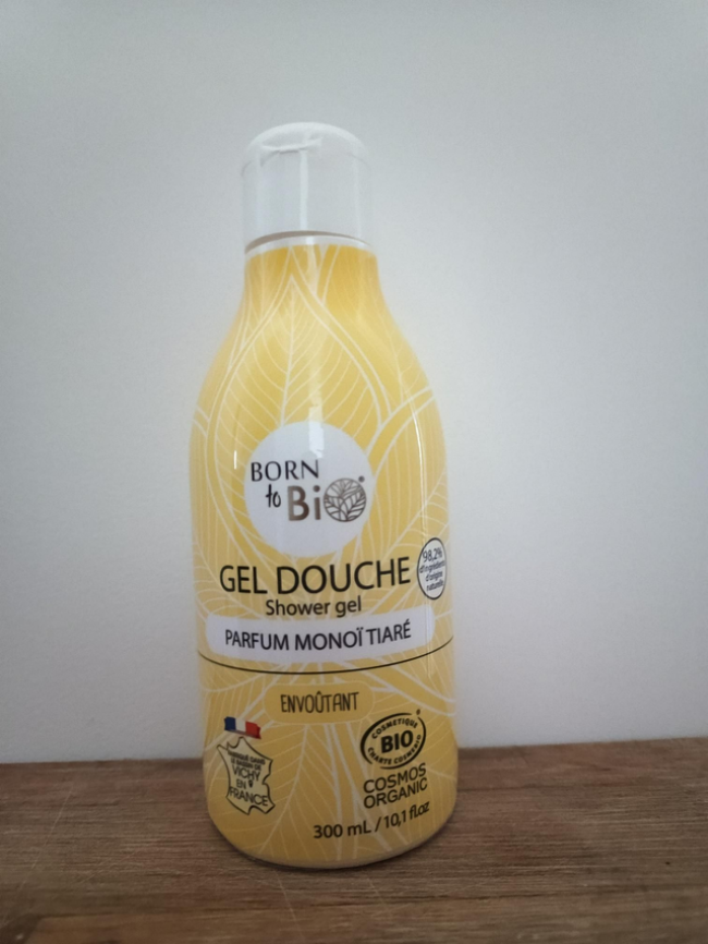Gel douche monoï tiaré bio