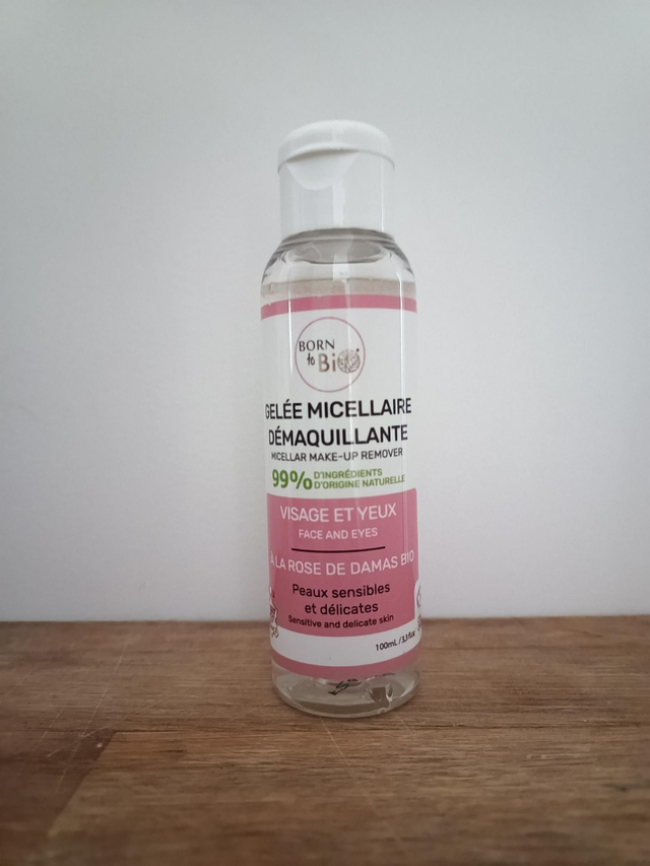 Gelée micellaire démaquillante bio