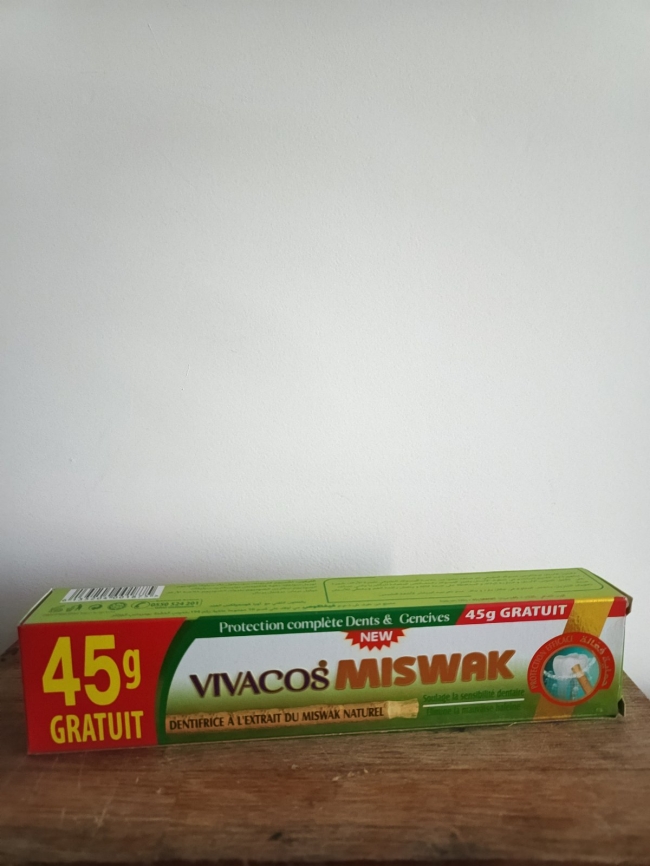 1 dentifrice Miswak