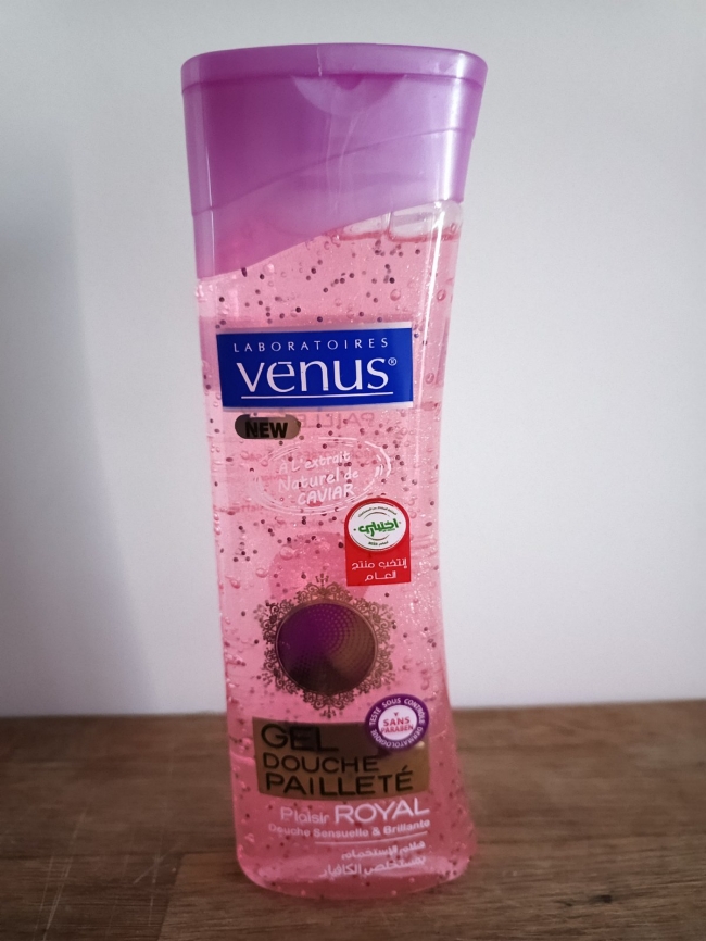 Gel douche pailleté by Venus© made in Algérie