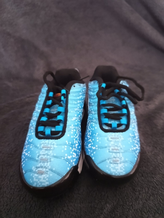 Tn bleu et blanc tacheté pour enfant - Pointure 30