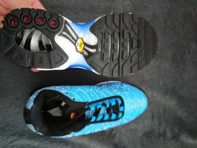 Tn bleu et blanc tacheté pour enfant - Pointure 30